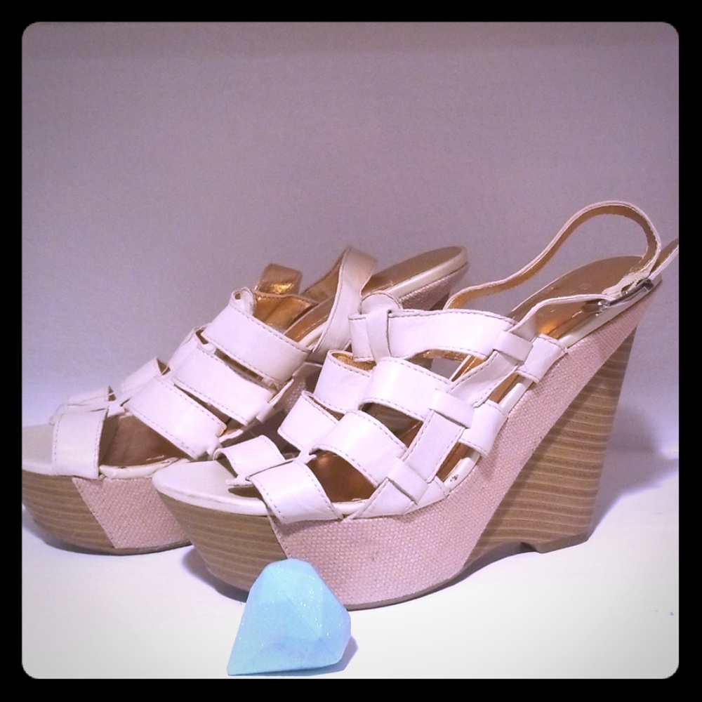 BCBG Wedge Sandals